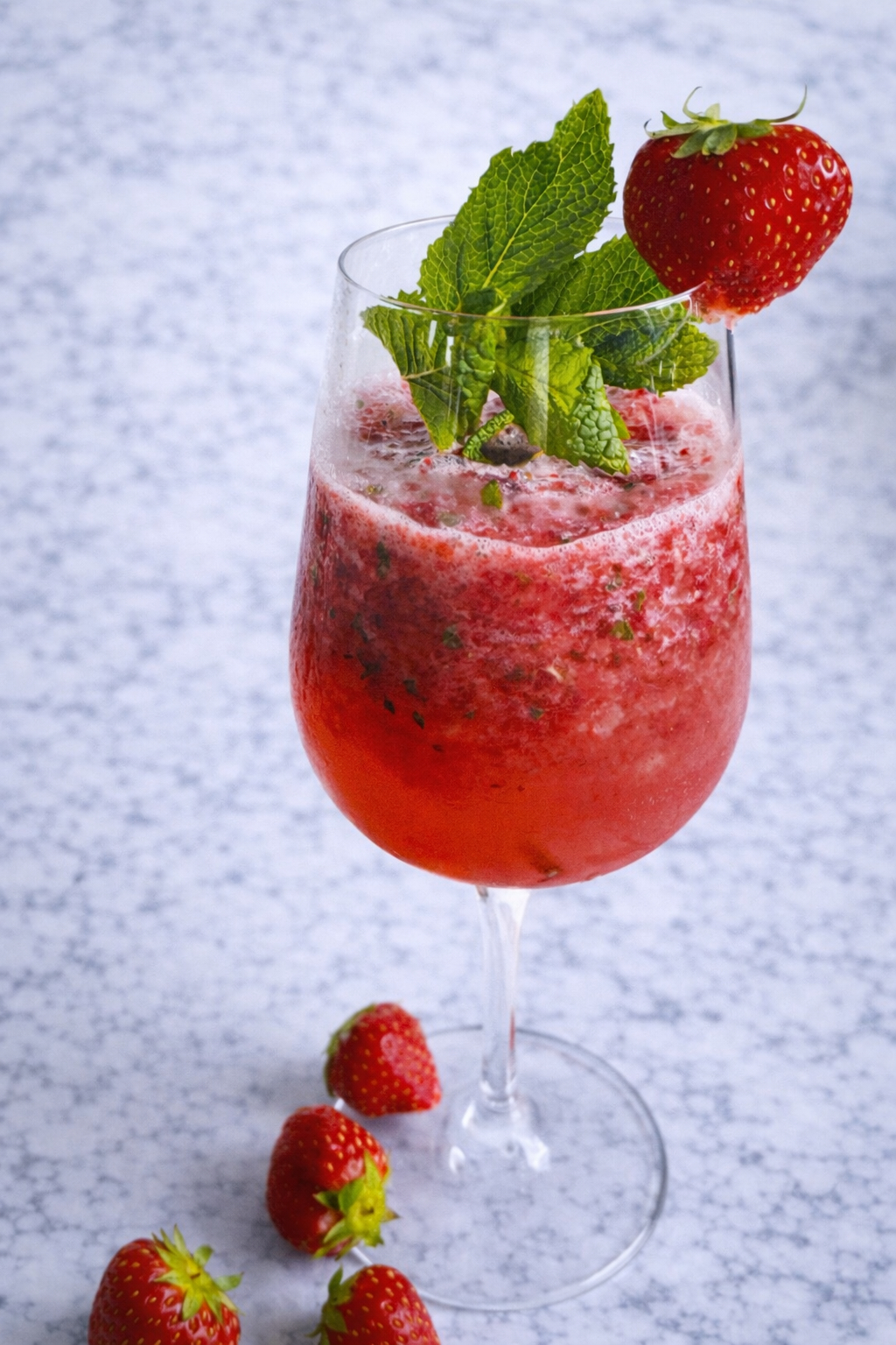 Strawberry mocktail